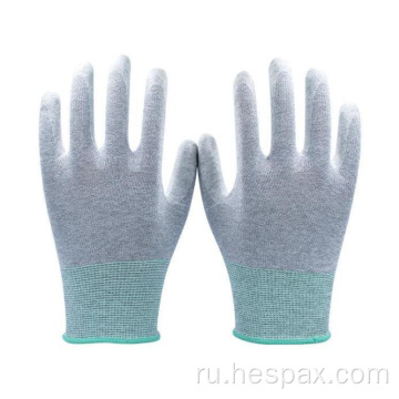 HESPAX DMF бесплатно PU Coating Gloves Оптовые электронные электронные